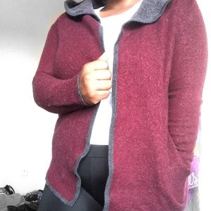 Wool Blend cardigan sweater